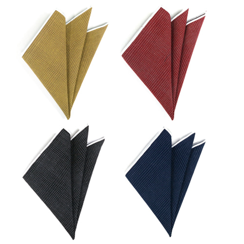 handkerchief 601 -(머스타드,레드,네이비,블랙)
