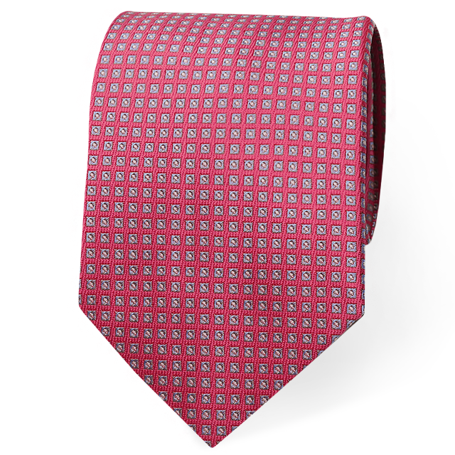 W-pattern tie-57 (핑크)