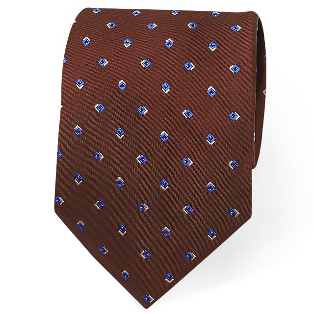 pattern tie-03091 (브라운)